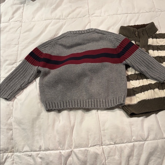 Cherokee Brown and Cream Knit Sweater - Picture 8 of 9